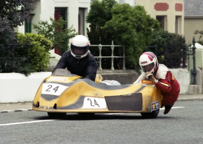 Framed Print : Helmut Lunemann & Gerhard Morscher (Yamaha) 1989 Sidecar TT Framed Print : Helmut Lunemann & Gerhard Morscher (Yamaha) 1989 Sidecar TT