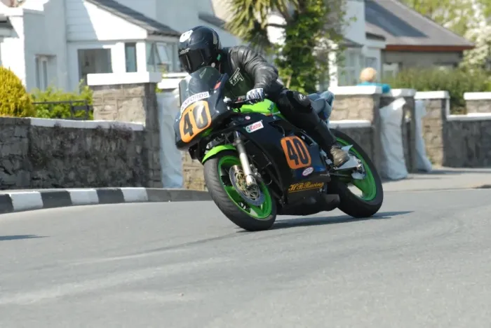 Framed Print : Henry Bell (Kawasaki) 2012 Pre TT Classic Framed Print : Henry Bell (Kawasaki) 2012 Pre TT Classic