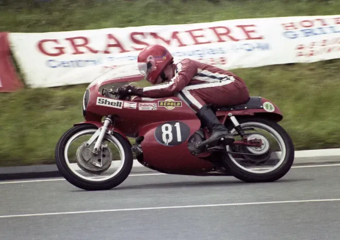 Framed Print : Henry Brown (Aermacchi Cagiva) 1981 Formula 3 TT Framed Print : Henry Brown (Aermacchi Cagiva) 1981 Formula 3 TT