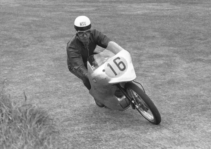 Framed Print : Hermann-Paul Muller (NSU) 1954 Ultra Lightweight TT Framed Print : Hermann-Paul Muller (NSU) 1954 Ultra Lightweight TT