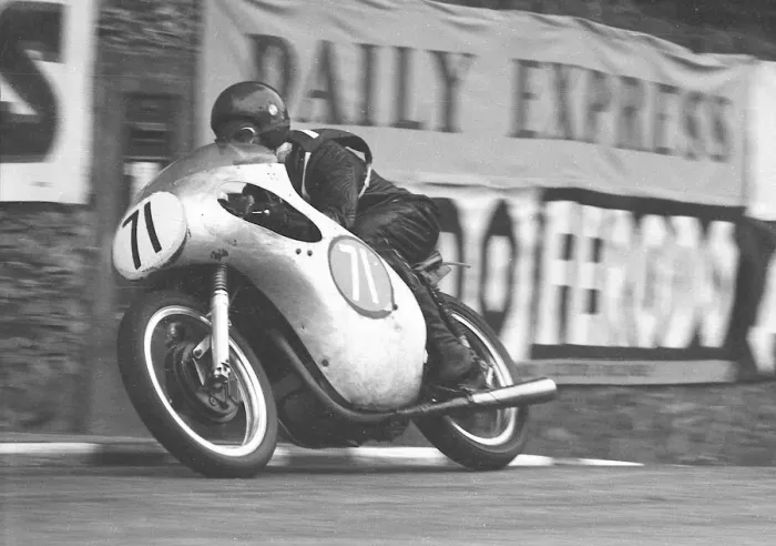 Framed Print : Horst Burkhardt (NSU) 1961 Lightweight TT Framed Print : Horst Burkhardt (NSU) 1961 Lightweight TT
