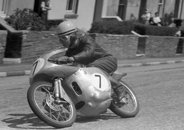 Framed Print : Horst Fugner (MZ) 1958 Ultra Lightweight TT Framed Print : Horst Fugner (MZ) 1958 Ultra Lightweight TT