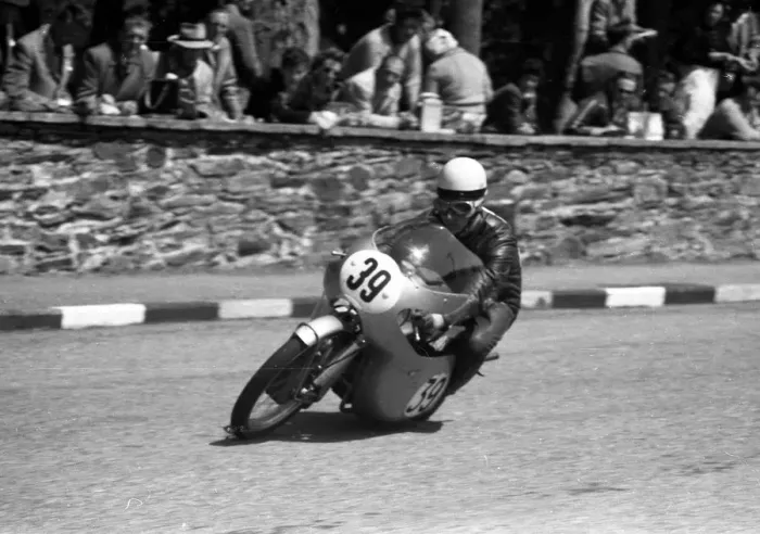 Framed Print : Horst Fugner (MZ) 1959 Ultra Lightweight TT