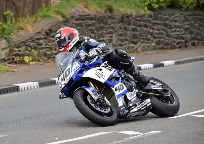 Framed Print : Horst Saiger (Yamaha) 2019 Senior TT Framed Print : Horst Saiger (Yamaha) 2019 Senior TT