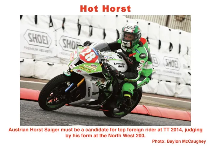 Framed Print : Hot Horst. Austrian Horst Saiger must be a candidate for top foreign rider at TT 2014 Framed Print : Hot Horst. Austrian Horst Saiger must be a candidate for top foreign rider at TT 2014