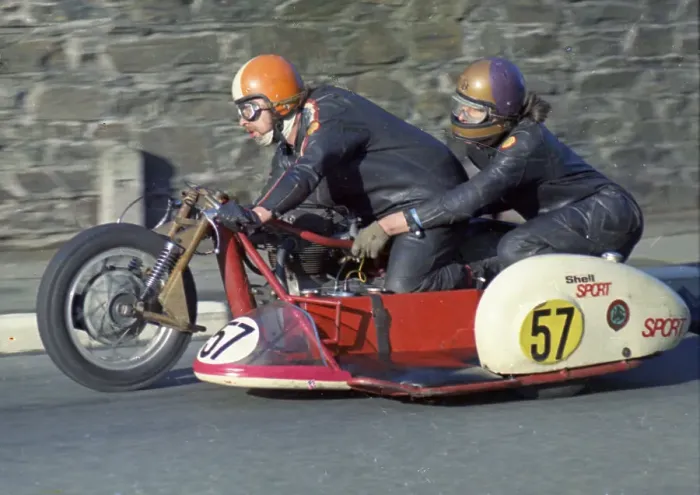 Framed Print : Howard Langham D Johnson BSA 1973 750 Sidecar TT Framed Print : Howard Langham D Johnson BSA 1973 750 Sidecar TT
