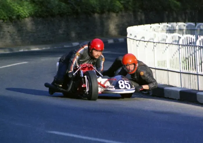 Framed Print : Howard Langham & D Johnston (Windle BSA) 1974 Sidecar TT Framed Print : Howard Langham & D Johnston (Windle BSA) 1974 Sidecar TT