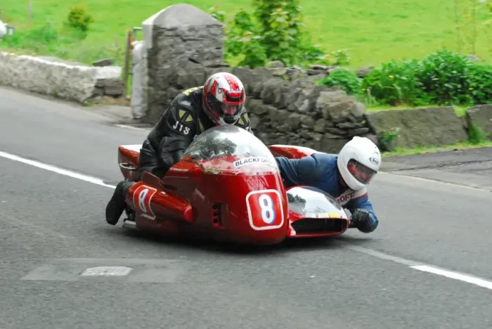 Framed Print : Howard Langham & Geoff Knight (Konig) 2015 Pre TT Classic Framed Print : Howard Langham & Geoff Knight (Konig) 2015 Pre TT Classic