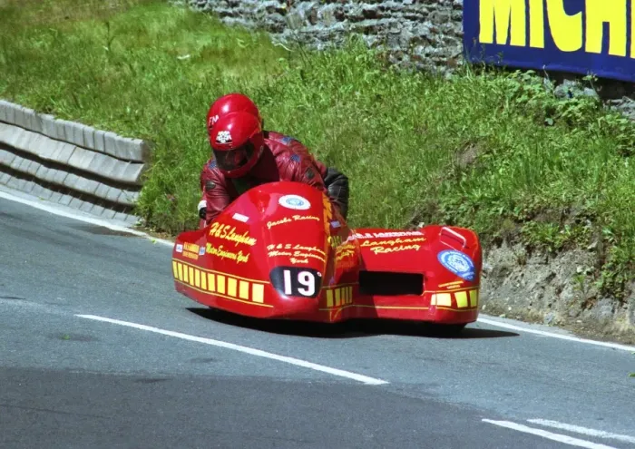 Framed Print : Howard Langham & Steve Langham (Jacobs Yamaha) 1995 Sidecar TT Framed Print : Howard Langham & Steve Langham (Jacobs Yamaha) 1995 Sidecar TT
