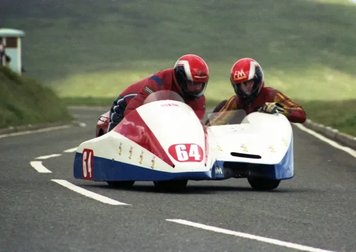 Framed Print : Howard Langham & Steven Langham (Yamaha) 1990 Sidecar TT Framed Print : Howard Langham & Steven Langham (Yamaha) 1990 Sidecar TT