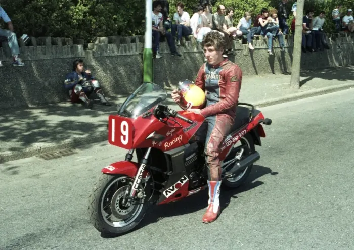 Framed Print : Howard Selby (Kawasaki) 1984 Production TT Framed Print : Howard Selby (Kawasaki) 1984 Production TT