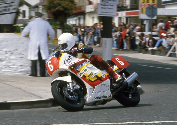 Howard Selby (Kawasaki) 1986 Production A TT