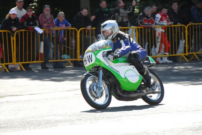 Framed Print : Hurley Wilvert (Kawasaki) 2014 Parade Lap Framed Print : Hurley Wilvert (Kawasaki) 2014 Parade Lap