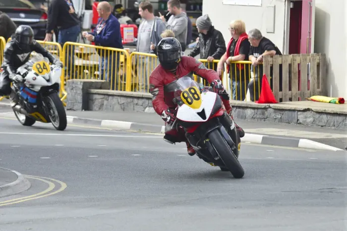 Framed Print : Iain Hill (Honda) 2014 Senior Manx Grand Prix