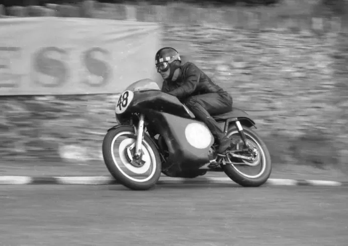 Framed Print : Ian Ablett (AJS) 1963 Junior Manx Grand Prix Framed Print : Ian Ablett (AJS) 1963 Junior Manx Grand Prix