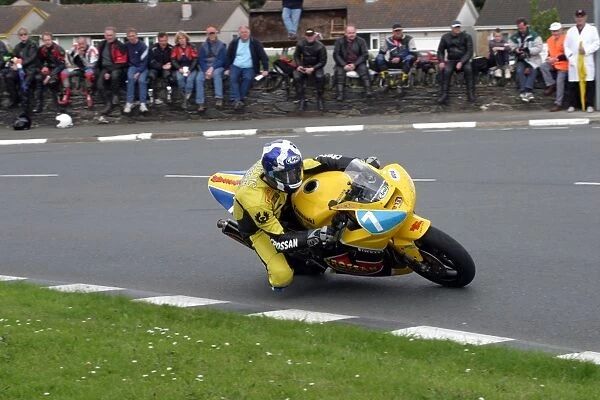 Ian Duffus (Kawasaki) 2003 Junior TT