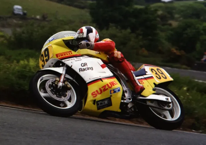 Framed Print : Ian Duffus (Yamaha) 1989 Senior TT Framed Print : Ian Duffus (Yamaha) 1989 Senior TT