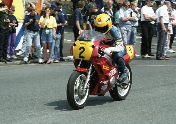 Ian Lougher (Yamaha) 1992 Supersport 600 TT