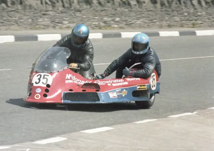 Framed Print : Ian McDonald & Anthony Kemp (Yamaha) 1979 Sidecar TT Framed Print : Ian McDonald & Anthony Kemp (Yamaha) 1979 Sidecar TT