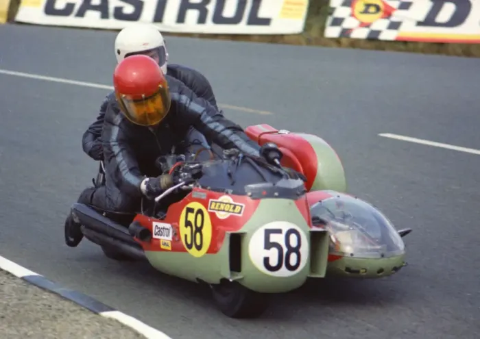 Framed Print : Ian McDonald & P Godfery (Weslake) 1974 750sc TT Framed Print : Ian McDonald & P Godfery (Weslake) 1974 750sc TT