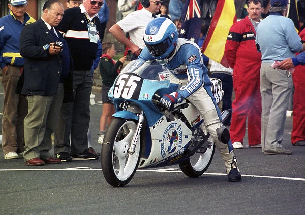 Ian Newton (Honda) 1990 Ultra Lightweight TT