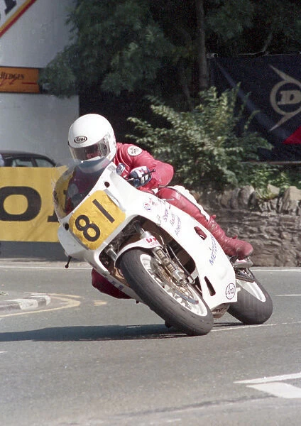 Ian Paterson (Yamaha) 1987 Senior Manx Grand Prix