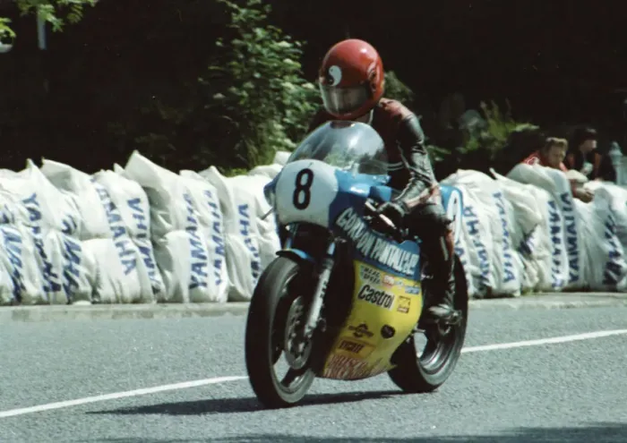 Framed Print : Ian Richards (Kawasaki) 1981 Classic TT Framed Print : Ian Richards (Kawasaki) 1981 Classic TT