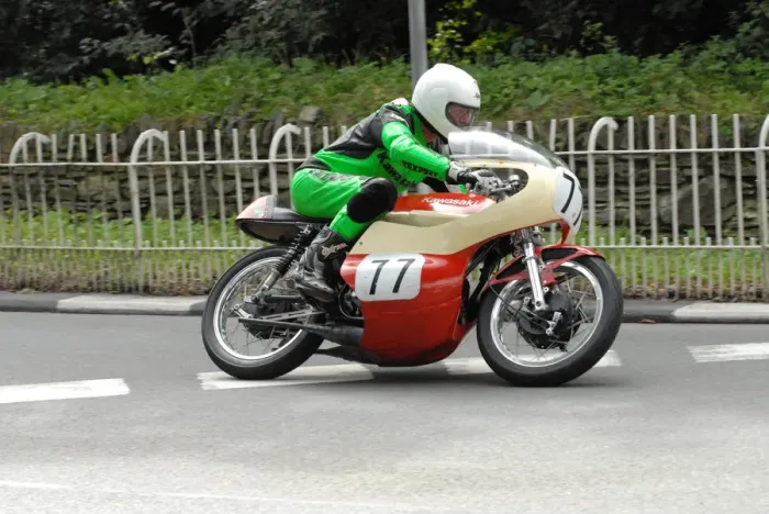 Framed Print : Ian Rycroft (Kawasaki) 2009 Classic TT Framed Print : Ian Rycroft (Kawasaki) 2009 Classic TT