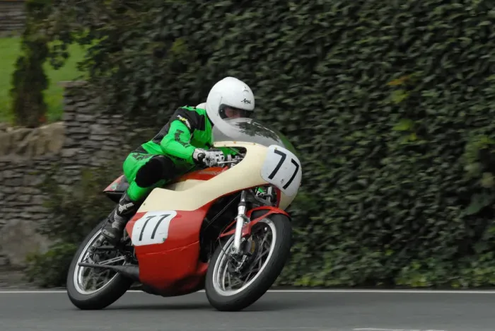 Framed Print : Ian Rycroft (Kawasaki) 2009 Classic TT Framed Print : Ian Rycroft (Kawasaki) 2009 Classic TT