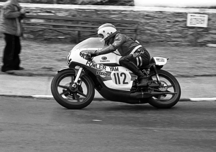 Framed Print : Ian Tomkinson (Fowler Yamaha) 1975 Senior Manx Grand Prix Framed Print : Ian Tomkinson (Fowler Yamaha) 1975 Senior Manx Grand Prix