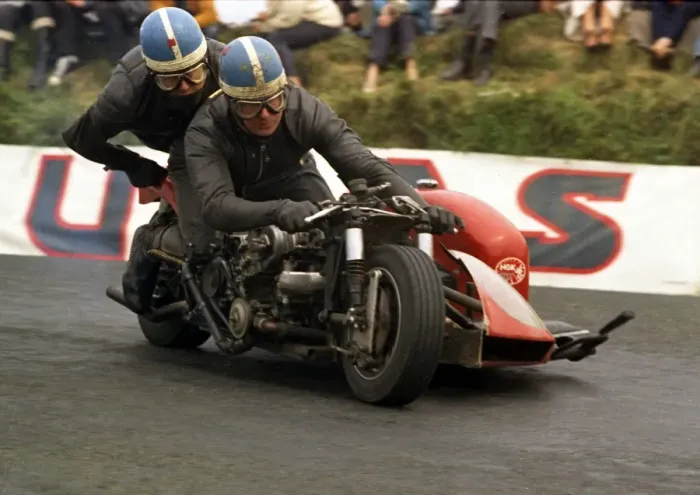 Framed Print : Idris Evans & J Mathuson (Imp special) 1970 750cc Sidecar TT Framed Print : Idris Evans & J Mathuson (Imp special) 1970 750cc Sidecar TT