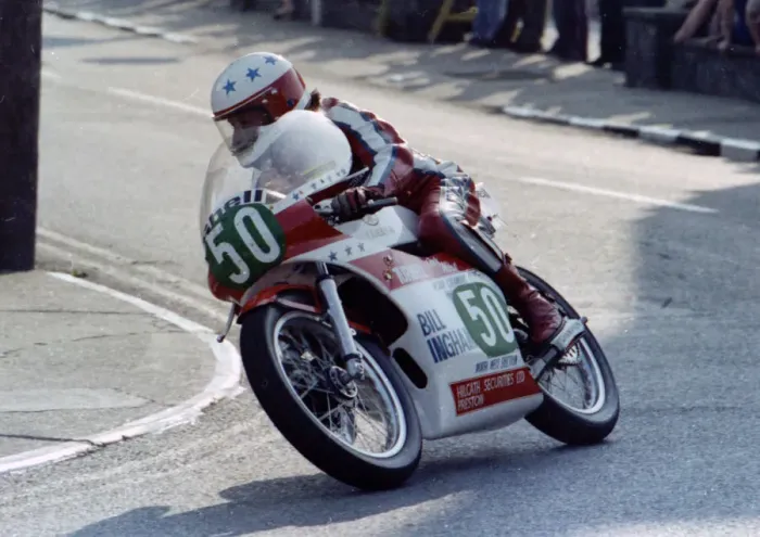 Framed Print : Bill Ingham (Yamaha) 1978 Junior TT Framed Print : Bill Ingham (Yamaha) 1978 Junior TT