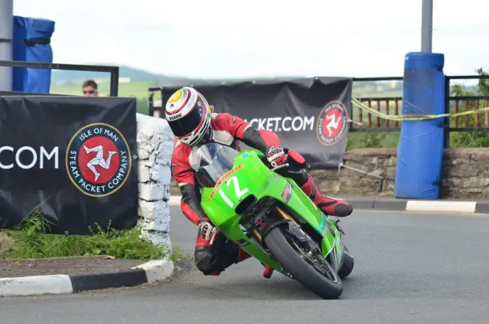 Framed Print : Ivan Lintin (Kawasaki) 2012 Southern 100