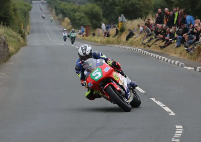 Framed Print : Ivan Lintin (Kawasaki) 2018 Southern 100