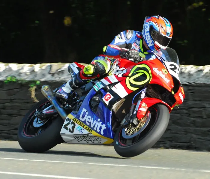 Framed Print : Ivan Lintin (Kawasaki) 2018 Superbike TT