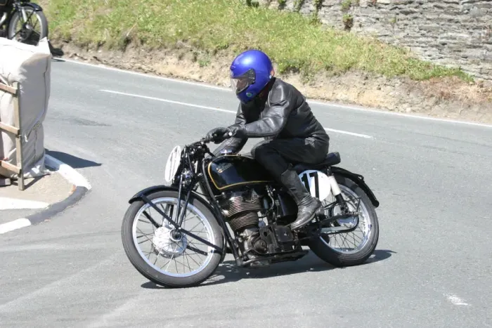 Framed Print : Ivan Rhodes (Velocette KTT) 2005 Classic Lap Framed Print : Ivan Rhodes (Velocette KTT) 2005 Classic Lap
