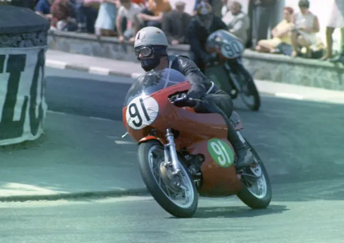 Framed Print : Ivan Sauter (Aermacchi) 1969 Lightweight TT