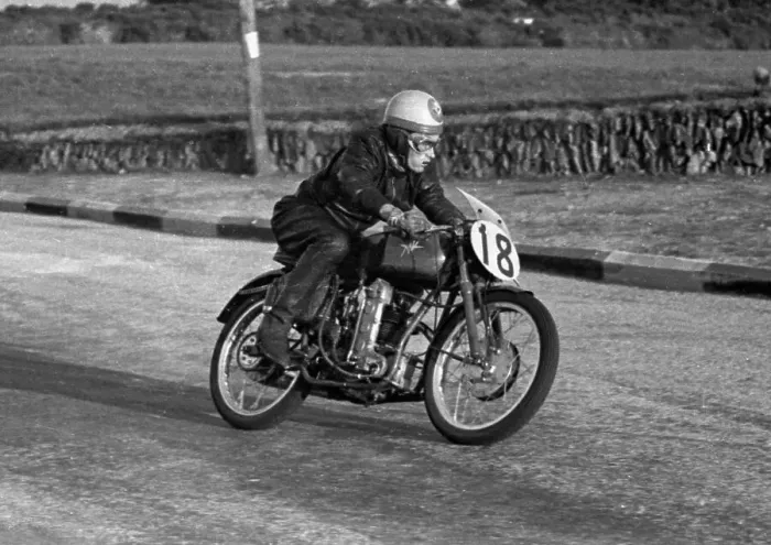 Framed Print : Ivor Lloyd MV 1954 Ultra Lightweight TT Framed Print : Ivor Lloyd MV 1954 Ultra Lightweight TT