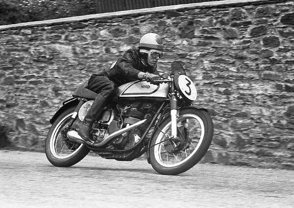 Ivor Lloyd (Norton) 1955 Senior TT