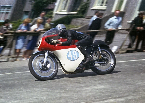 Bill Ivy (AJS) 1965 Junior TT