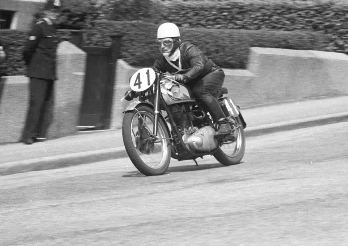 Framed Print : J F Hambling (BSA) 1954 Senior Clubman TT Framed Print : J F Hambling (BSA) 1954 Senior Clubman TT