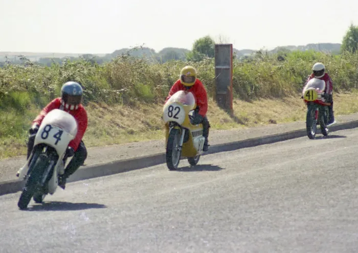 Framed Print : J Percival (Honda), John Dickenson (Yamaha) & P Knowles (Kawasaki) 1976 Jurby Road Framed Print : J Percival (Honda), John Dickenson (Yamaha) & P Knowles (Kawasaki) 1976 Jurby Road