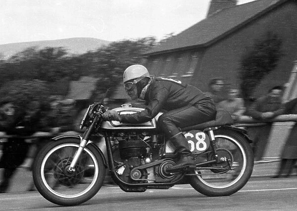 J R Waring (Norton) 1956 Senior TT