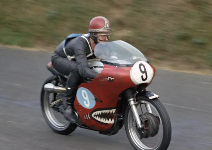 Framed Print : Jack Ahearn (Norton) 1966 Junior TT Framed Print : Jack Ahearn (Norton) 1966 Junior TT