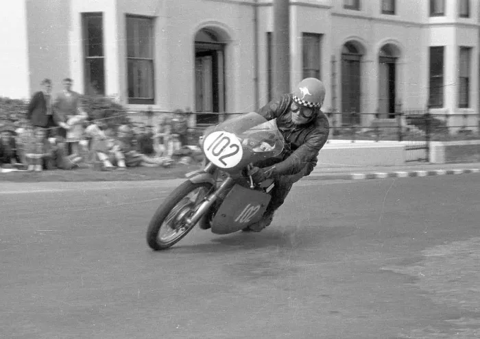 Framed Print : Jack Findlay (Bultaco) 1966 Ultra Lightweight TT Framed Print : Jack Findlay (Bultaco) 1966 Ultra Lightweight TT