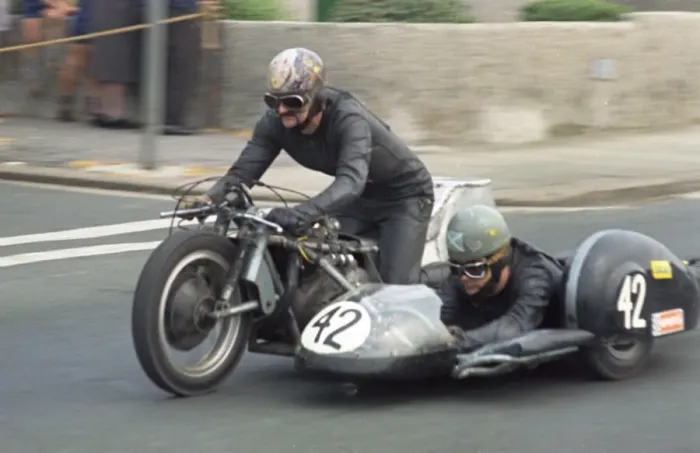 Framed Print : Jack Forrest & Ian Forrest (BSA) 1970 500 Sidecar TT Framed Print : Jack Forrest & Ian Forrest (BSA) 1970 500 Sidecar TT