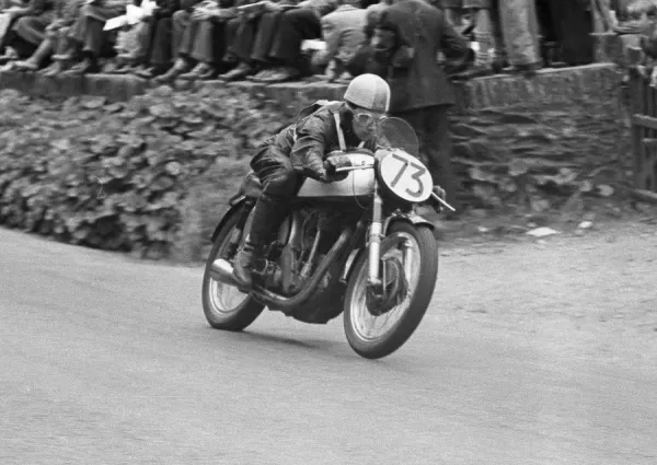 1952 Senior TT Print: Jack Harding (Norton). Art Prints, Posters