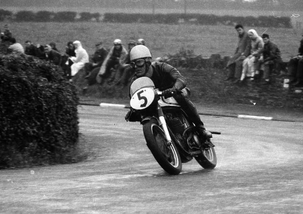 Jack Simpson (Norton) 1961 Junior Manx Grand Prix