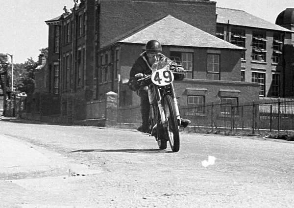Jack Slater (AJS) 1950 Junior TT