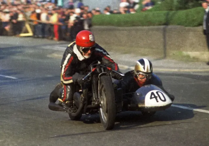 Framed Print : Jack Steer and J A Hickman (BSA) 1969 Sidecar TT Framed Print : Jack Steer and J A Hickman (BSA) 1969 Sidecar TT